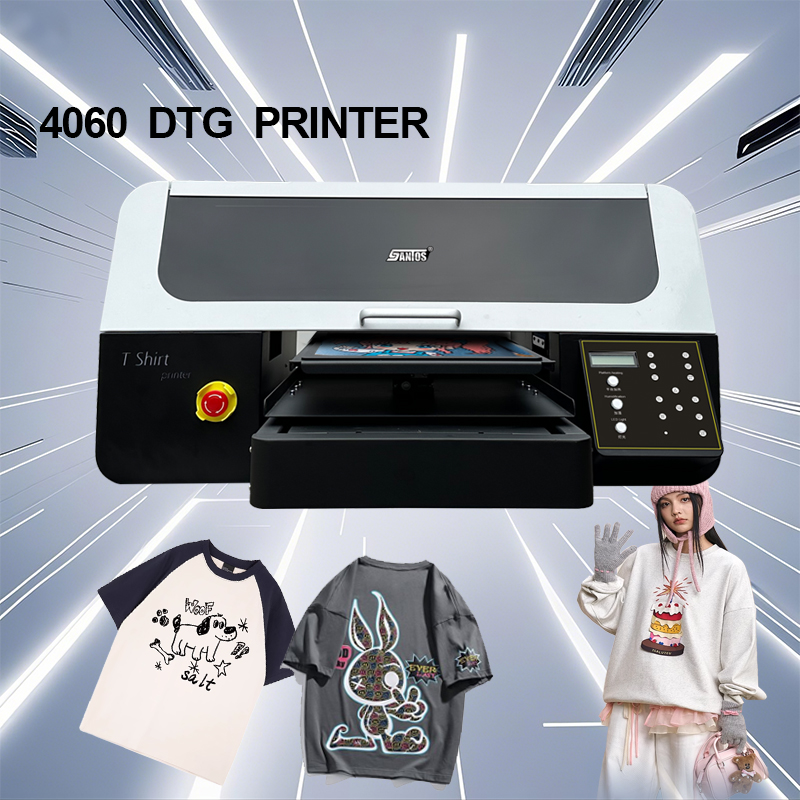 Commercial Digital Printing Machine - Цифровой принтер для футболок, модель 4060,