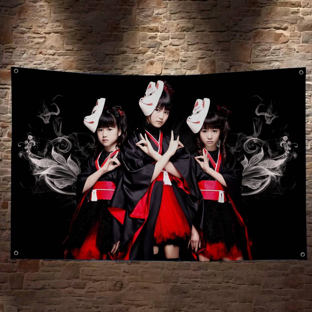 Commercial Printing Company - Классический баннер Kawaii Metal Band B-Babymetal