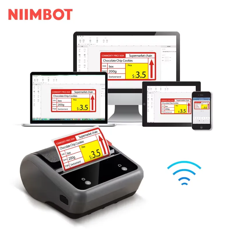 Niimbot B3S Офисный коммерческ – обзор и цена Commercial Printer